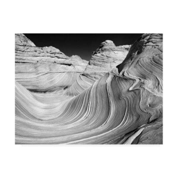 Monte Nagler 'Sandstone Sculpture Vermillion Cliffs Wilderness Arizona' Canvas Art, 18x24, Trademark Fine Art, Mfr#: ALI44781-C1824GG